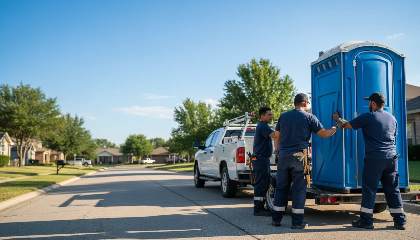 Portable Toilet Rental in Mineral Wells, TX near me